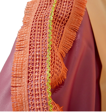 Rhonda Boubou Dress in Mauve