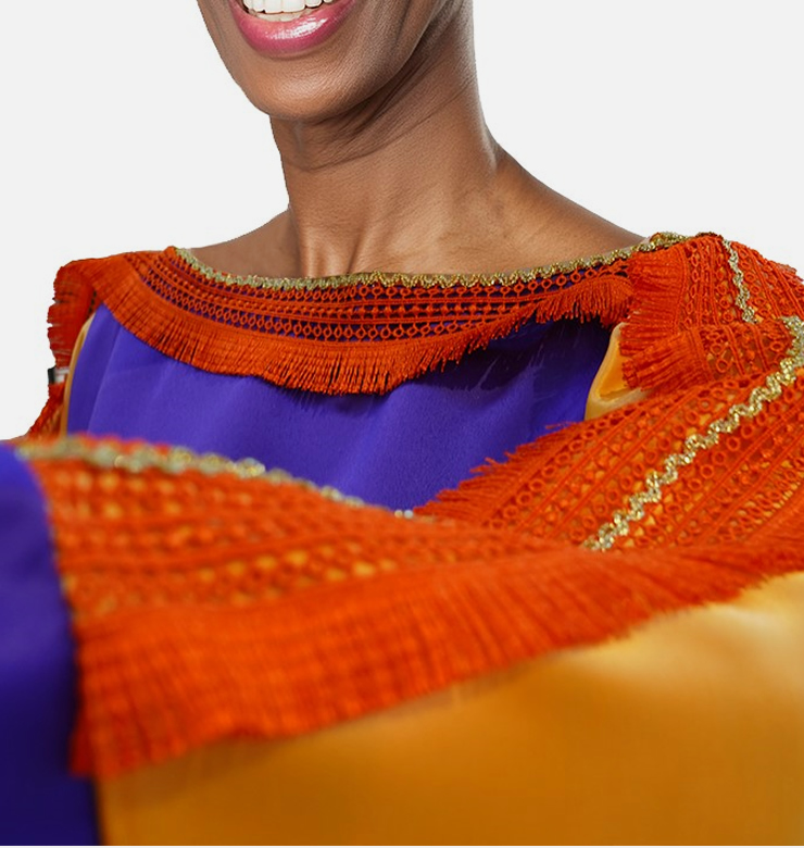 Rhonda Boubou in Sunset Yellow